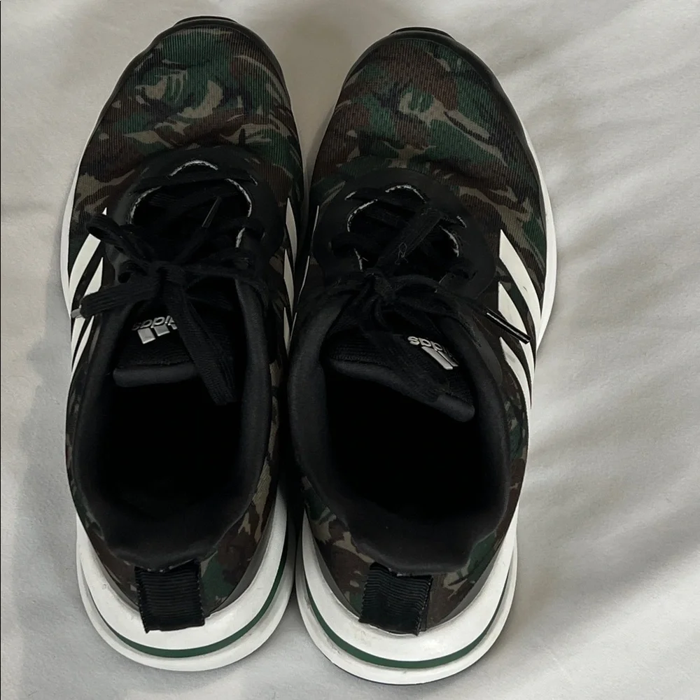 Adidas Camouflage FortaRun K Running Shoes